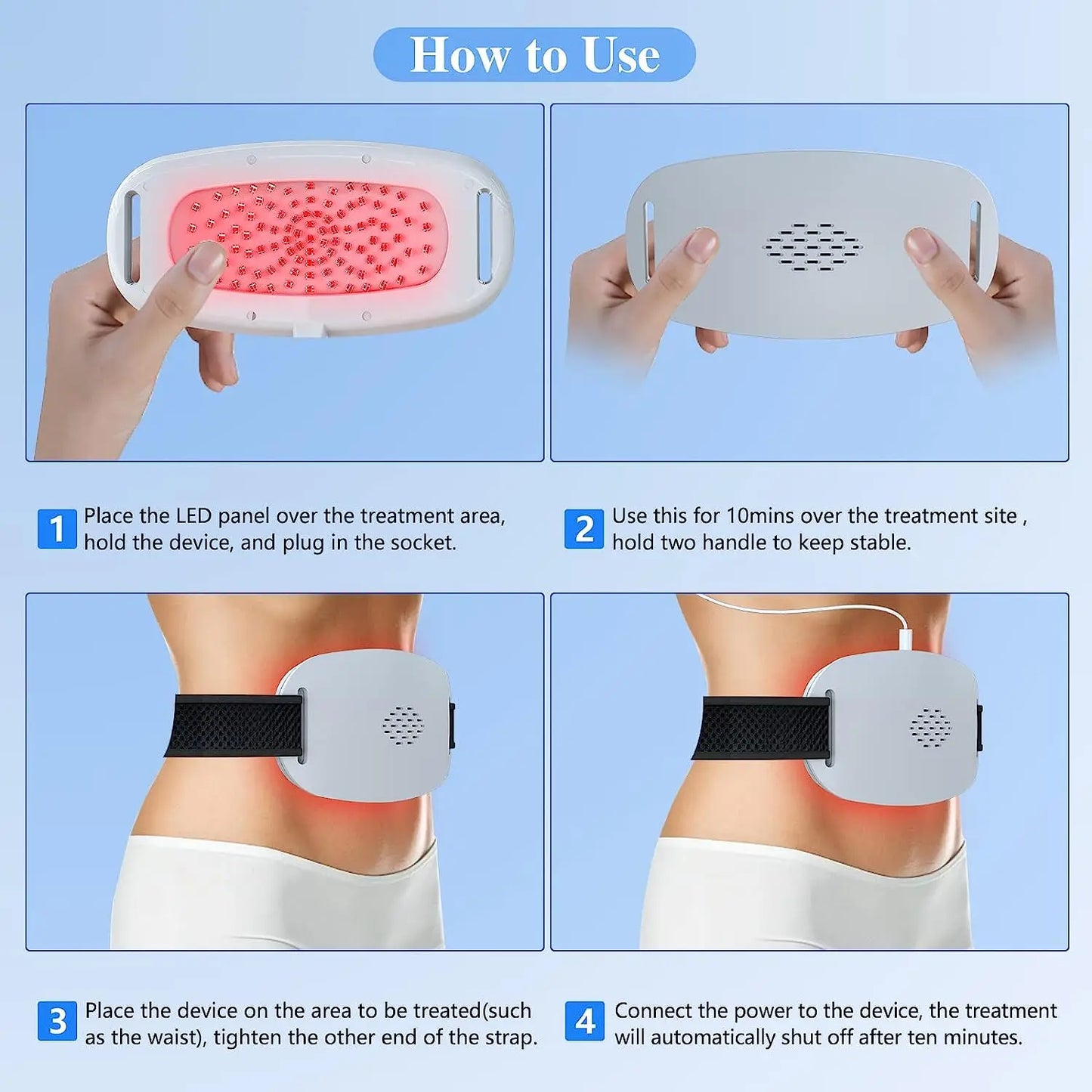 100pcs Diodes Red Light Therapy Panel for Body Discomfort Soothing 650nm 660nm Dual Wave Band Large Area Cleaning Board for Knee Shoulder Back Hand Wrist Rigid Joint Relaxation Handheld Personal Home Wellness Support Tool