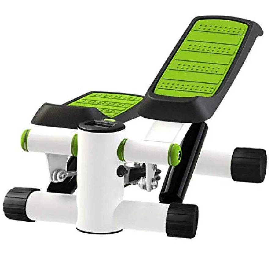 Mini Stepper Indoor Hydraulic Fitness Stair Machine Climbing Machine Mute Exercises Equipment with LCD Display for Home Install