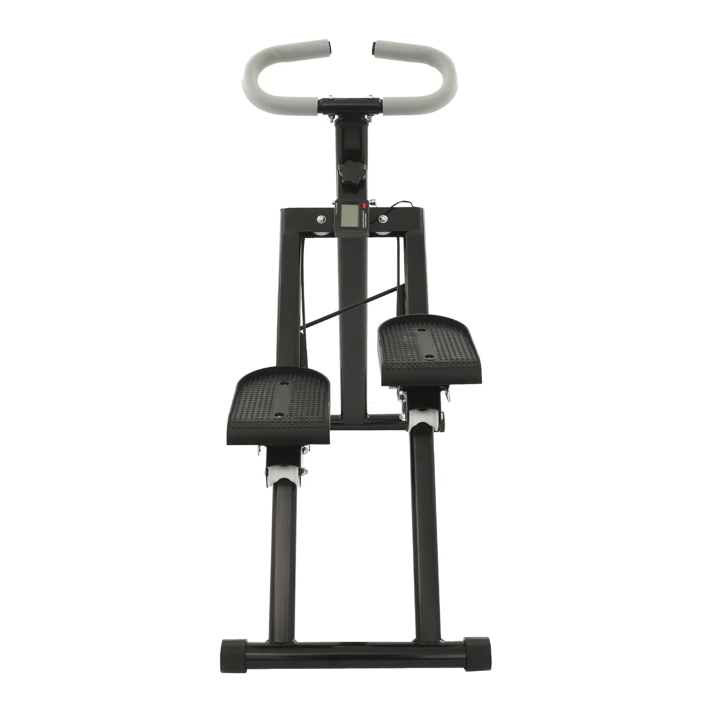Stair Stepper, Step Fitness Machine, Foldable Stair Climber with LCD Monitor 220LBS Loading for Home Full Body Workout