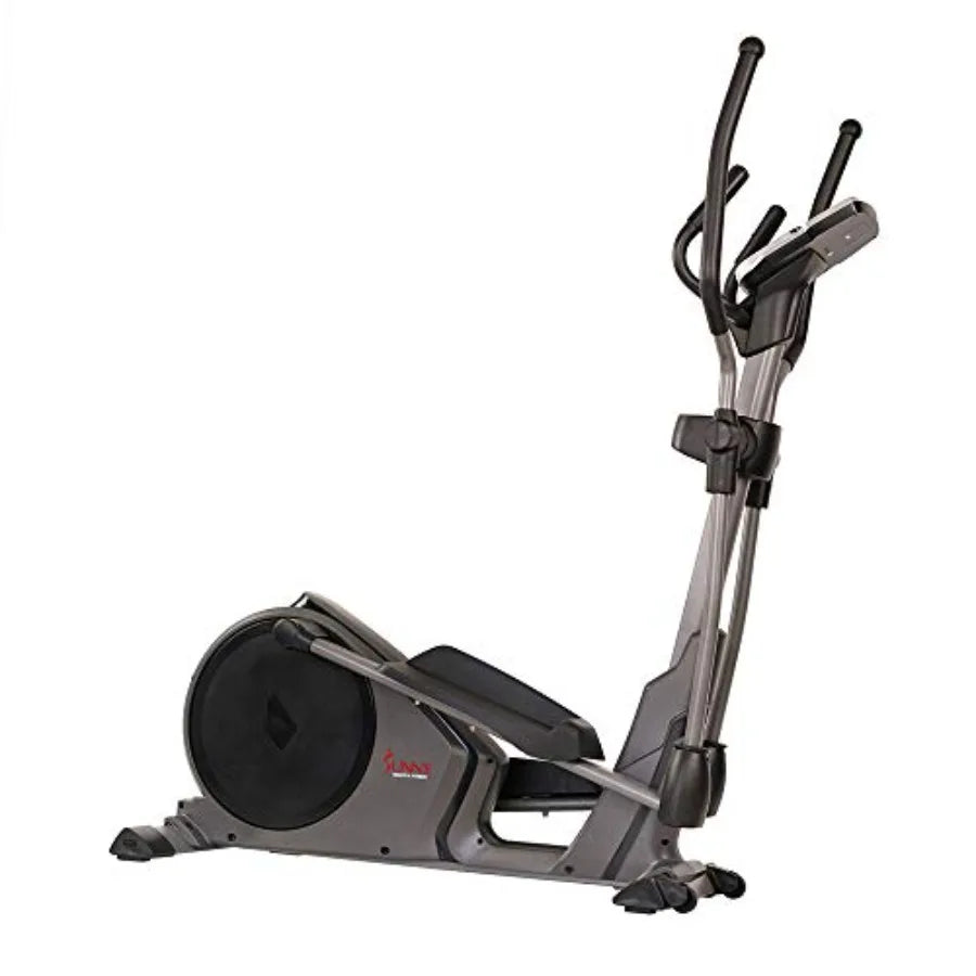 Home Gym Elliptical Trainer with Pulse Sensor Grips 24 Pre-Set Workouts 16 Resistance Levels Max 330Lbs Ccity SunnyFit App Comp