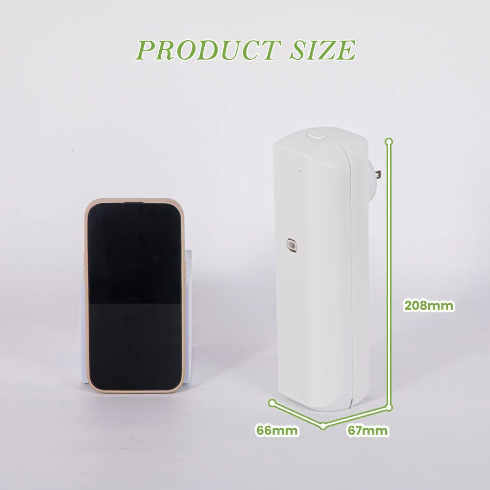 NAMSTE Plug in Wall Fragrance Diffuser Waterless Smart Flavoring Diffusers for Home 150ml Essential Oils Scent Air Machine 300m³