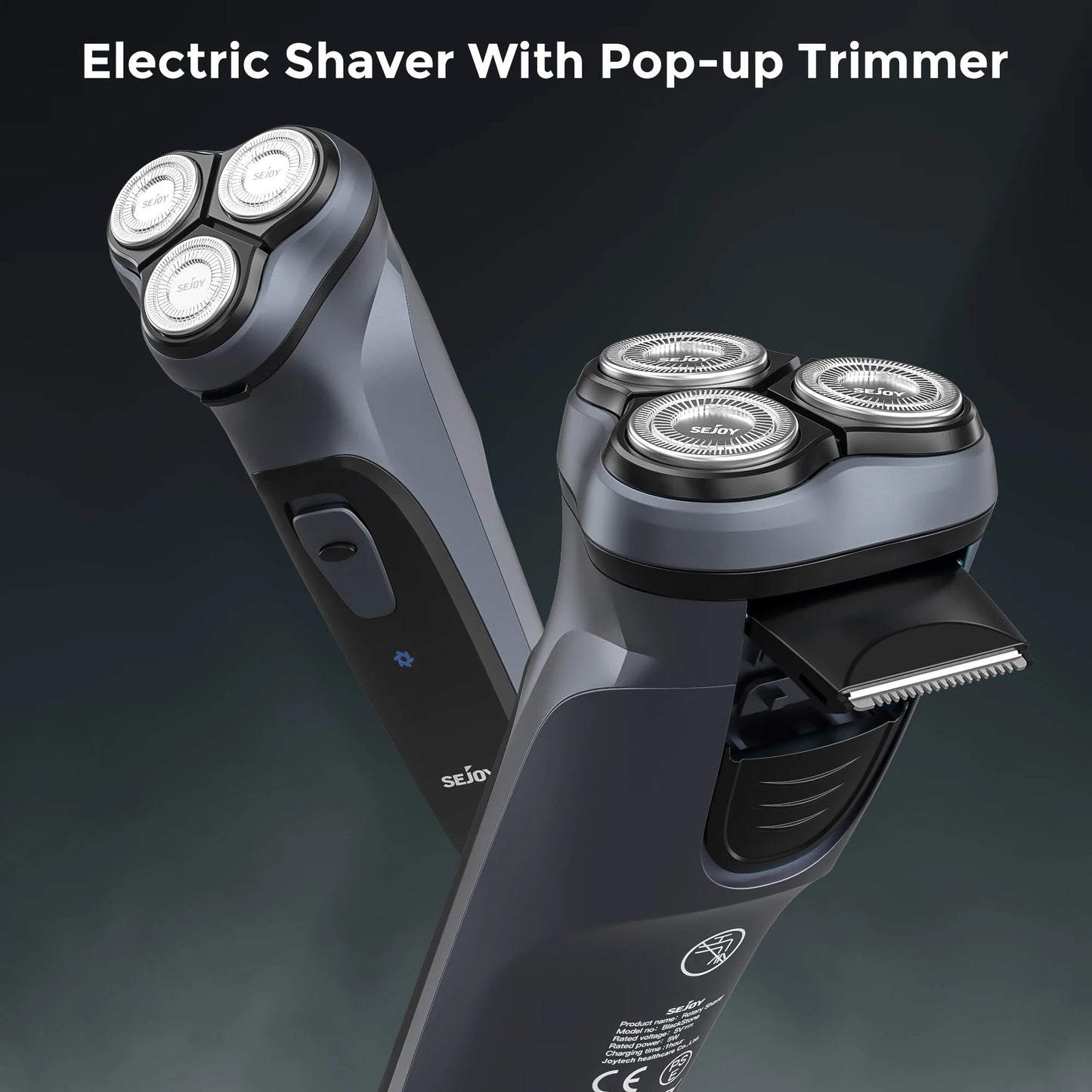 Sejoy Electric Razor for Men Rechargeable Electric Razor Shaving Machines Mens Electric Shavers
