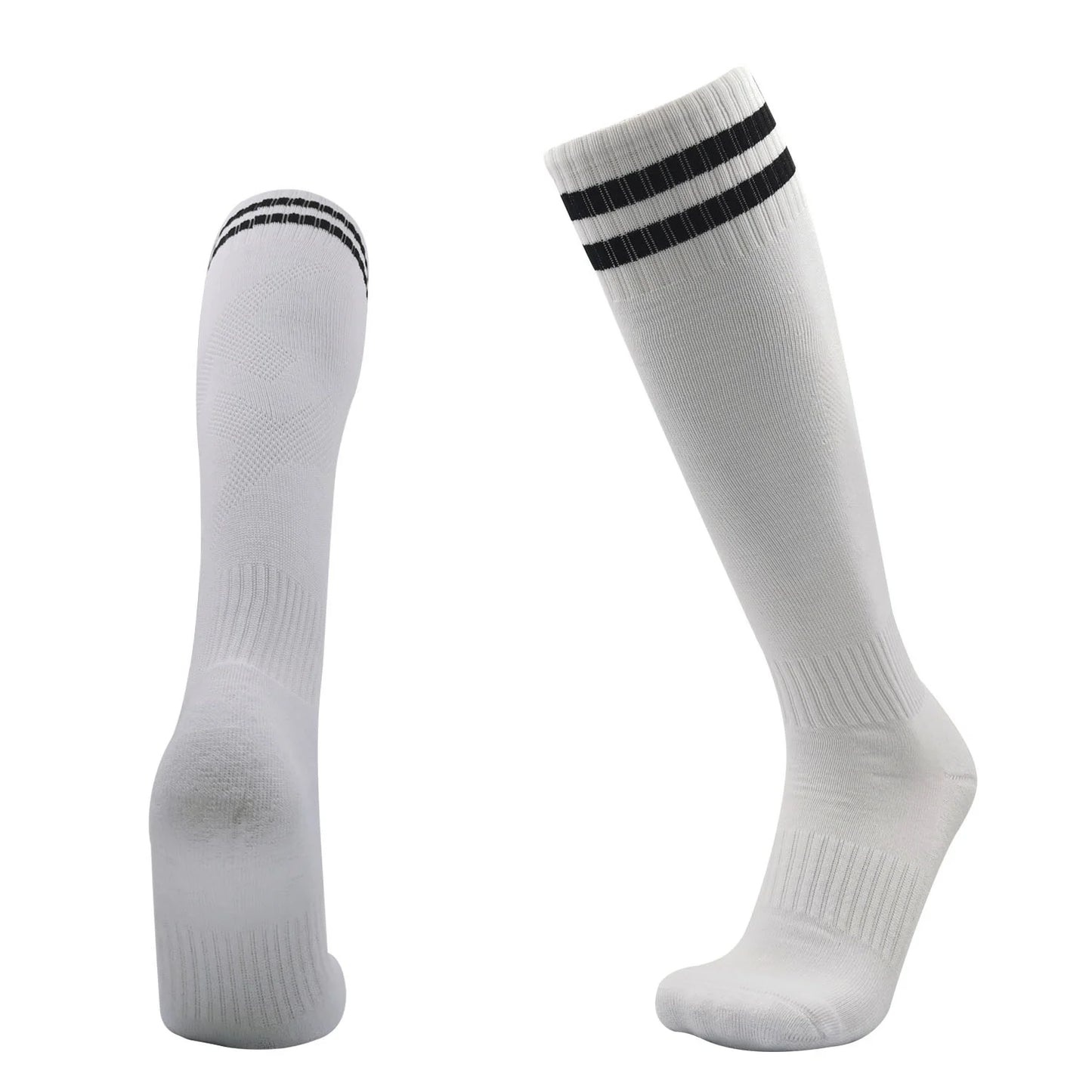 Knee Tube Long Quality Cotton Football Socks High Kids Legging Stockings Soccer Baseball Running Sport Adults Children Socks