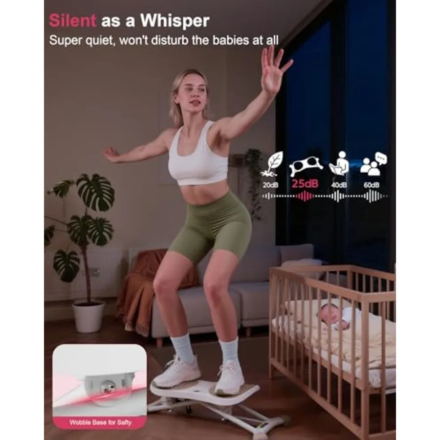 Balance Board for Adults Ski Simulator Balance Board for Full Body Workout Balancing Machine with Resistance Bands 300 LBS Capa