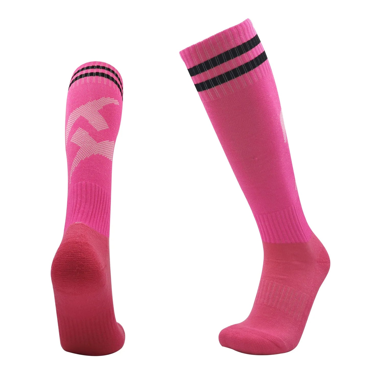 Knee Tube Long Quality Cotton Football Socks High Kids Legging Stockings Soccer Baseball Running Sport Adults Children Socks