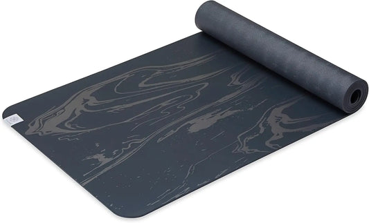 5mm Thick Non-Slip Yoga Mat for Hot Yoga, Pilates & Fitness - Cushioned Support, 68x24 Inches
