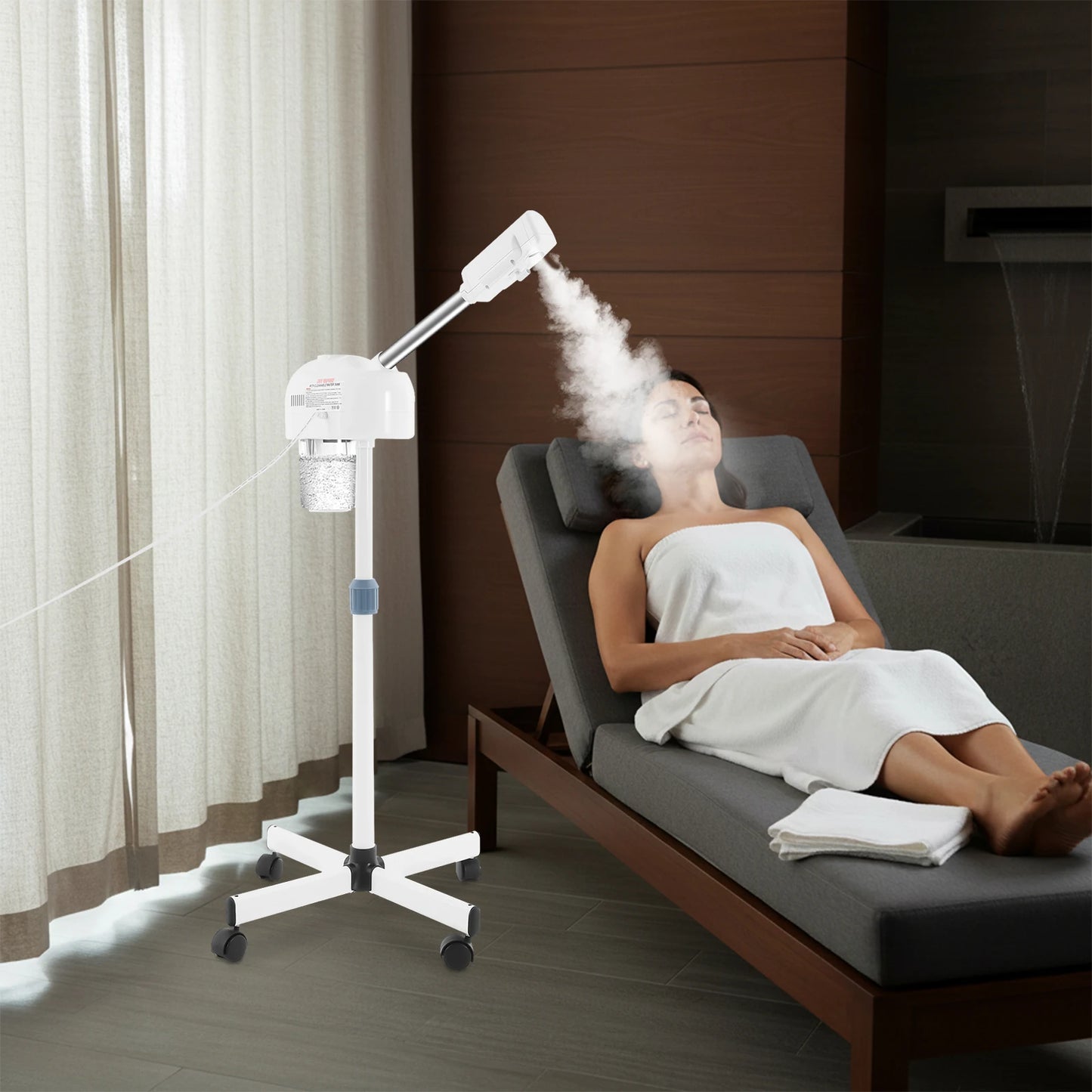 Facial Steamer 110V Nano Spray Machine Beauty Skin Care Moisturizing Hydration Tool for Home Salon Facial Treatment Equipment