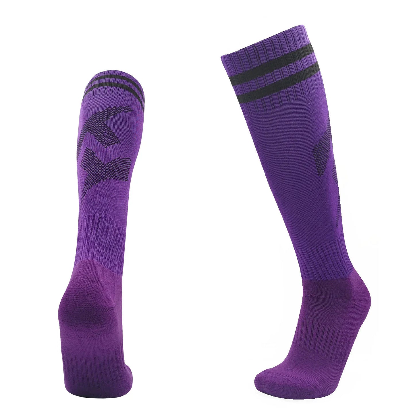 Knee Tube Long Quality Cotton Football Socks High Kids Legging Stockings Soccer Baseball Running Sport Adults Children Socks