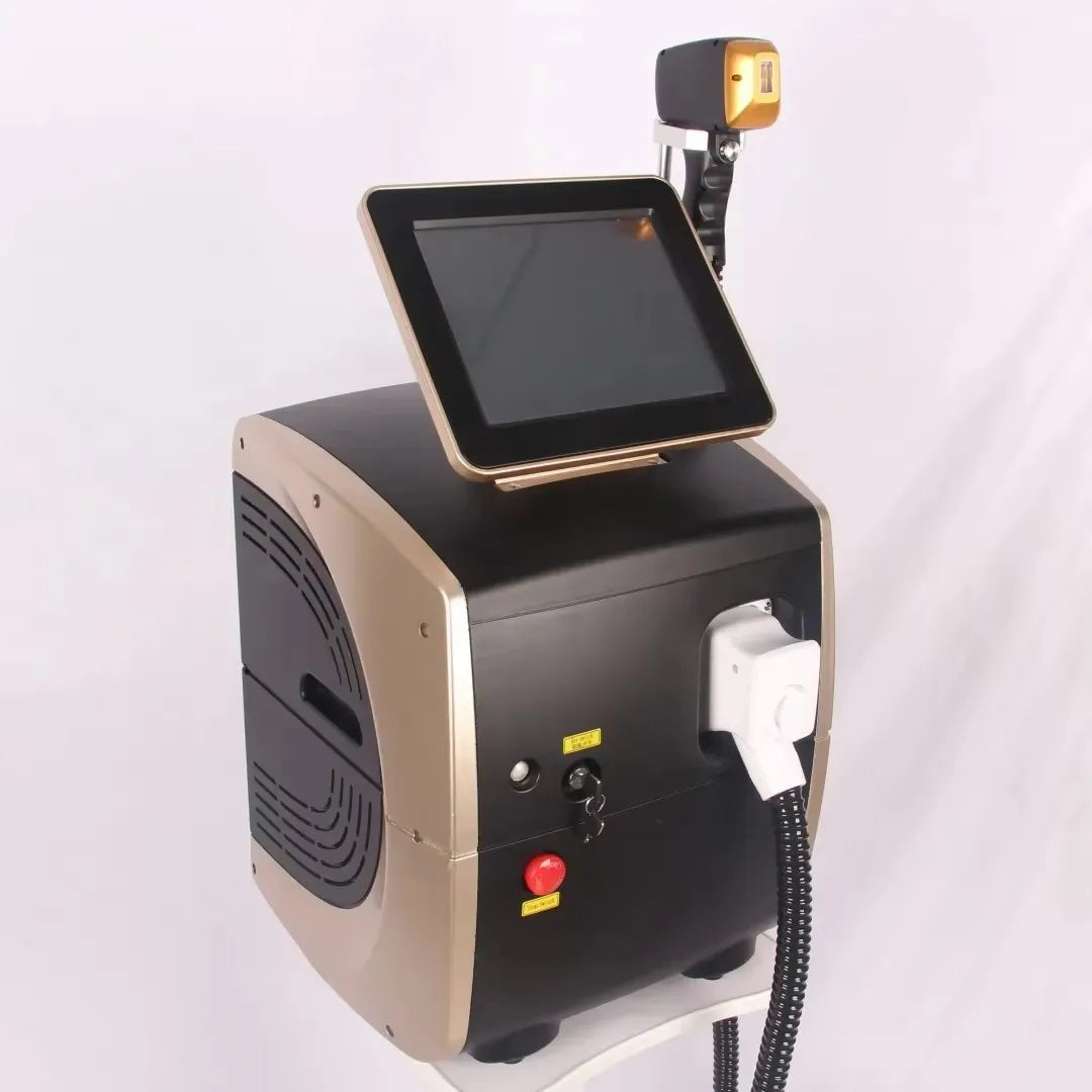 808nm Diode Laser Hair Removal Machine 3 wave Ice Titanium Painles Permanent Alexandrite Device For Professional Salon Depilador