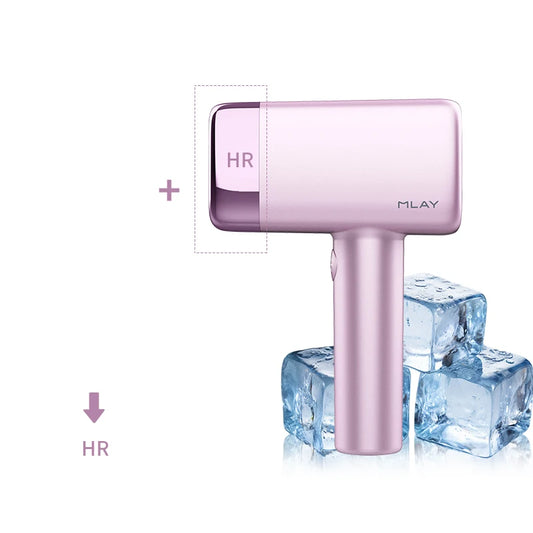 MLAY T14 IPL ICE Cooling IPL Laser Epilator Home Hair Removal Device Replaceable Face Body Bikini Lamps For Women Men Painless