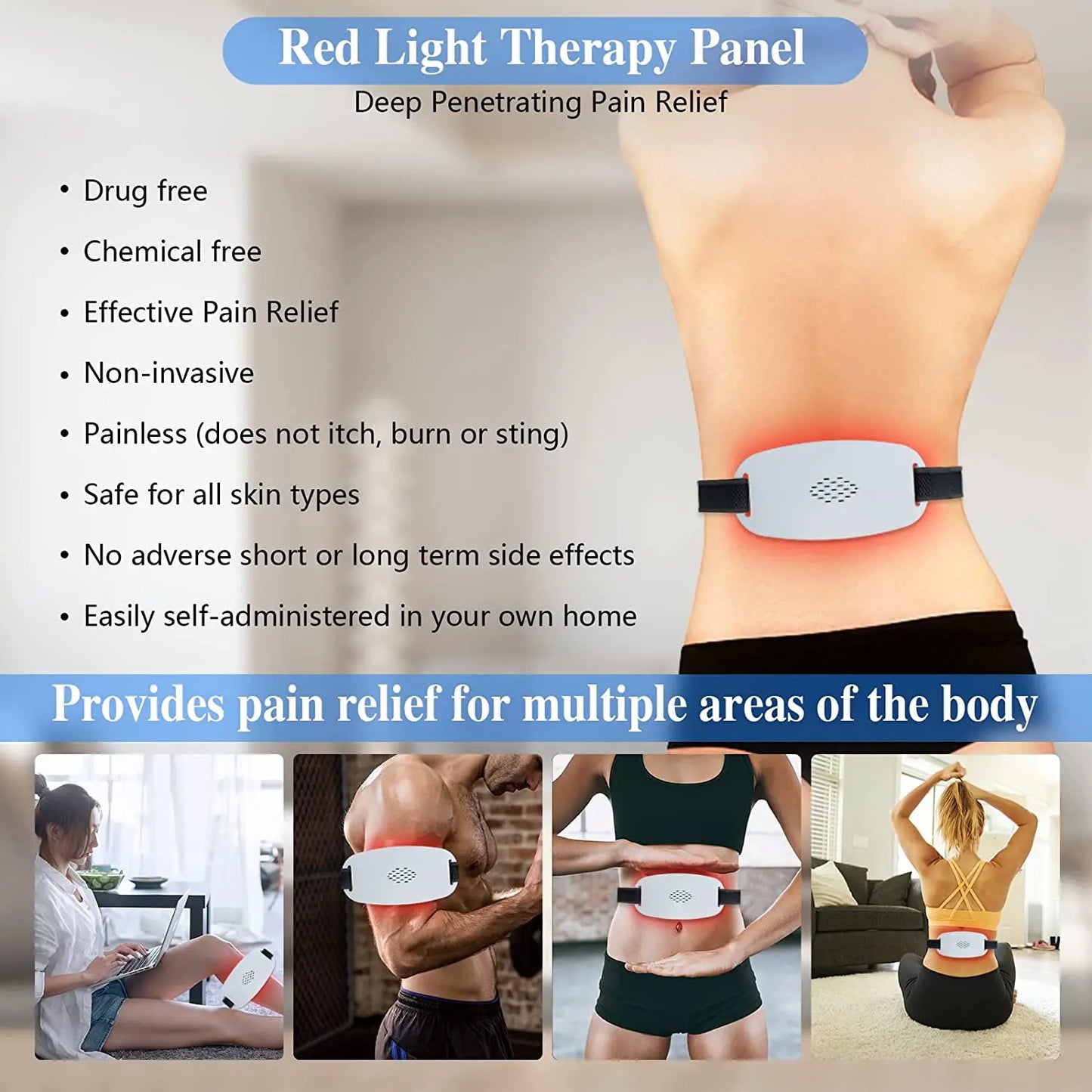 100pcs Diodes Red Light Therapy Panel for Body Discomfort Soothing 650nm 660nm Dual Wave Band Large Area Cleaning Board for Knee Shoulder Back Hand Wrist Rigid Joint Relaxation Handheld Personal Home Wellness Support Tool