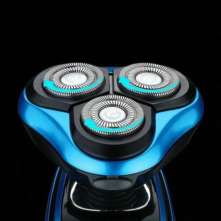 3-in-1 Men's Home Shaver and Grooming Kit—a rechargeable shaver featuring precision blades that are durable and easy to clean.