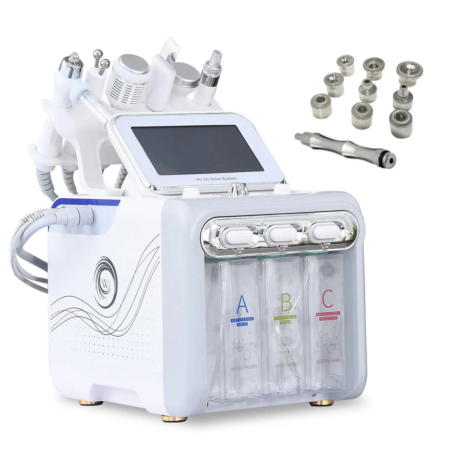 Hot selling hydro Microdermabrasion machine  hydra 7 in1 h202 beauty machine facial machine