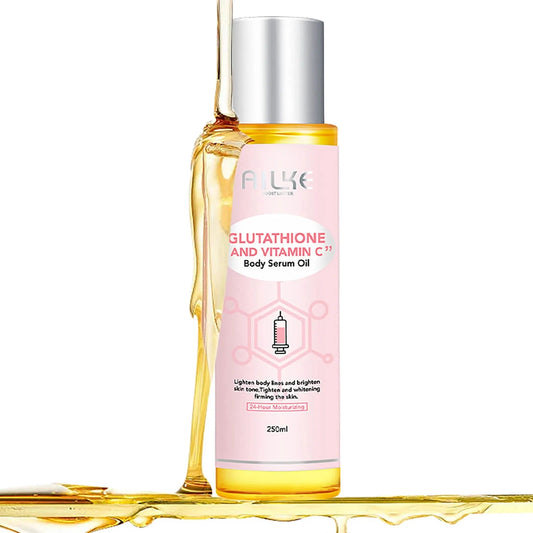 Vitamin C Moisturizing and Whitening Massage Essential Oil, Smooth Skin, Reduce Dark Spots, For All Skin Types, 250ml