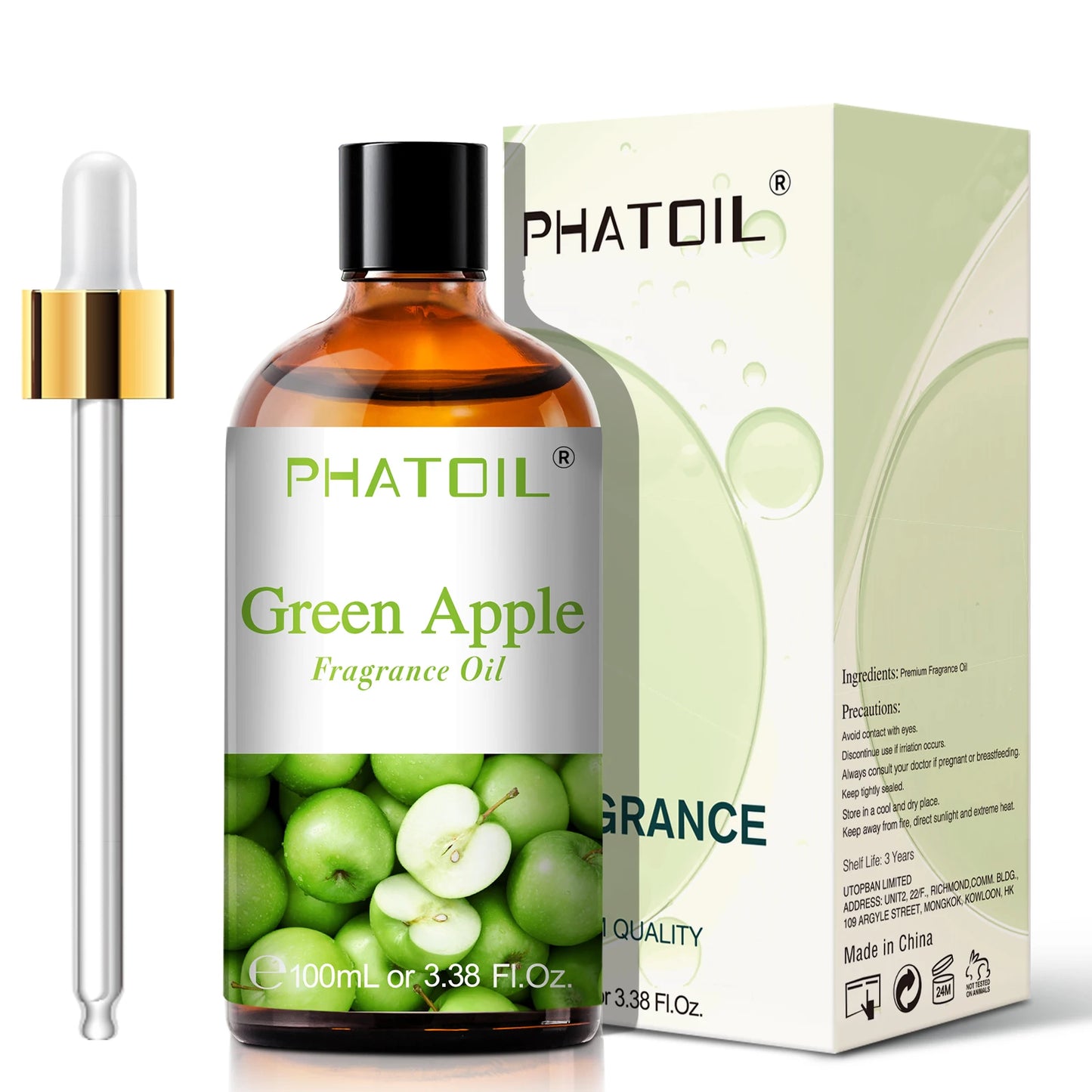 PHATOIL 100ML Coconut Peach Blueberry Mango Fragrance Oil Apple Banana Grape Lemon Aroma Oil for Oil Diffuser Soap Candle Making