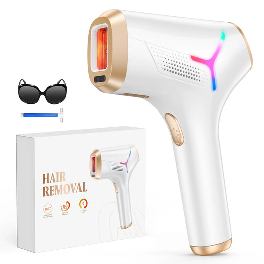 IPL Hair Removal 999900+ Fast Flashes 9 Energy Levels 22j Painless Laser Epilator Face Armpits Legs Binikis Body Hair Trimmer