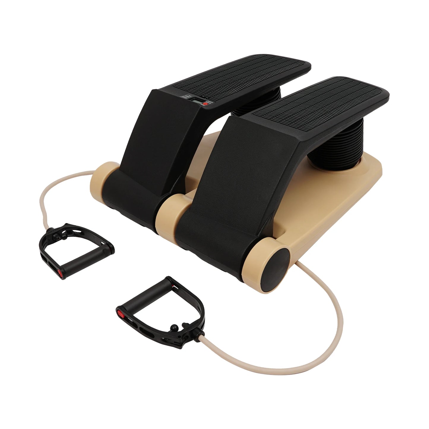 Air Twist Stepper, Mini Twist Stepper with LCD Display&Elastic Rope, Portable Step Machine for Home, Offices, Fitness Studios