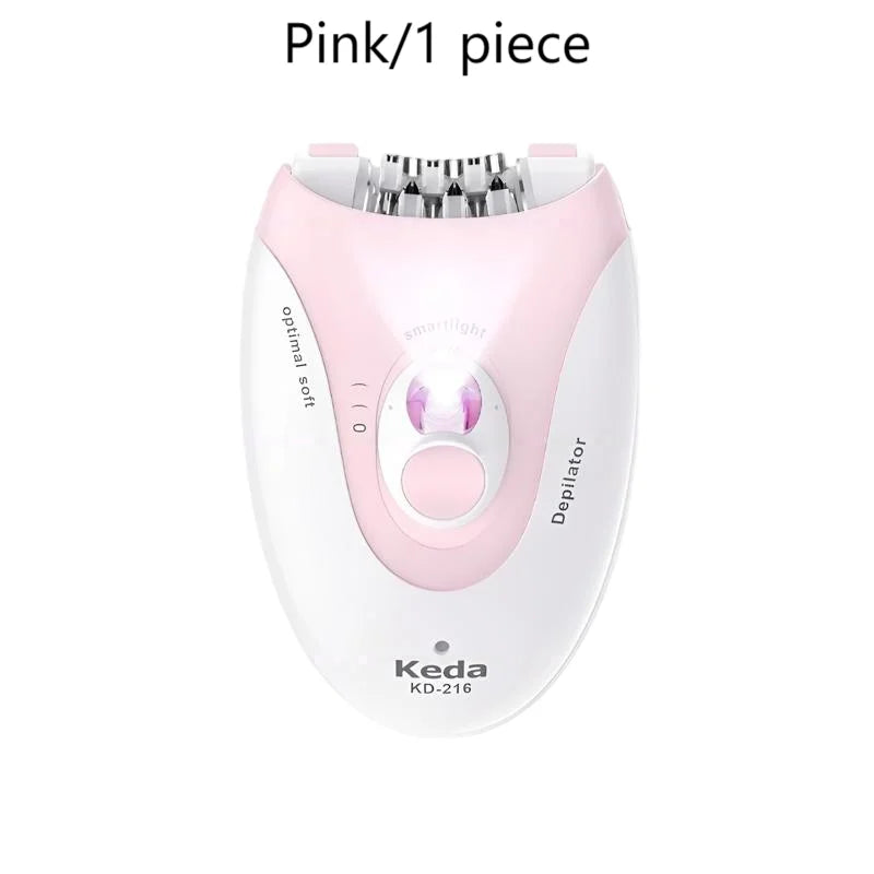 Rechargeable Electric Hair Remover for Women｜Dual-Speed Shaver｜Suitable for Face, Underarms, Legs & Bikini｜Portable Waterproof D