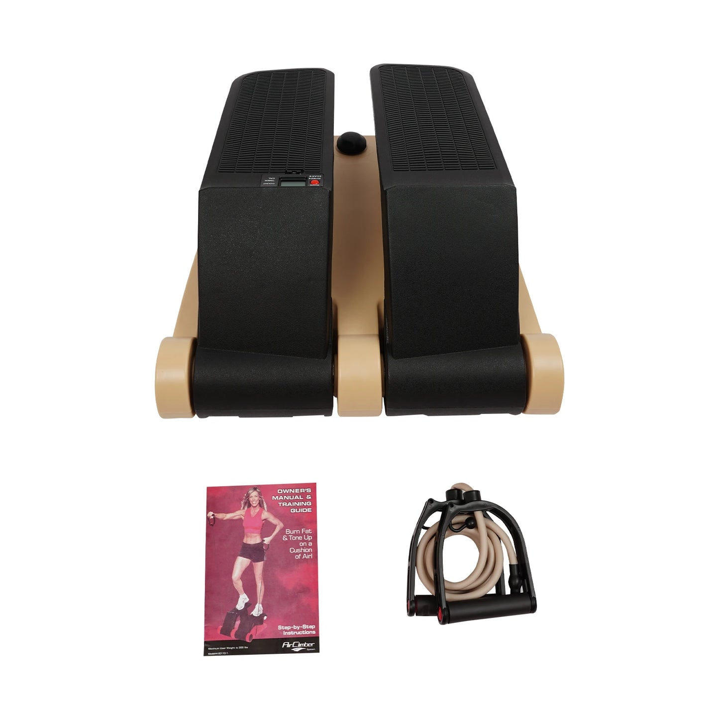 Air Twist Stepper, Mini Twist Stepper with LCD Display&Elastic Rope, Portable Step Machine for Home, Offices, Fitness Studios
