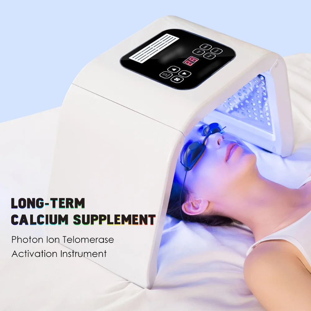 7 Color Phototherapy PDT LED Light Facials Machine Face Body Therapy Lamp