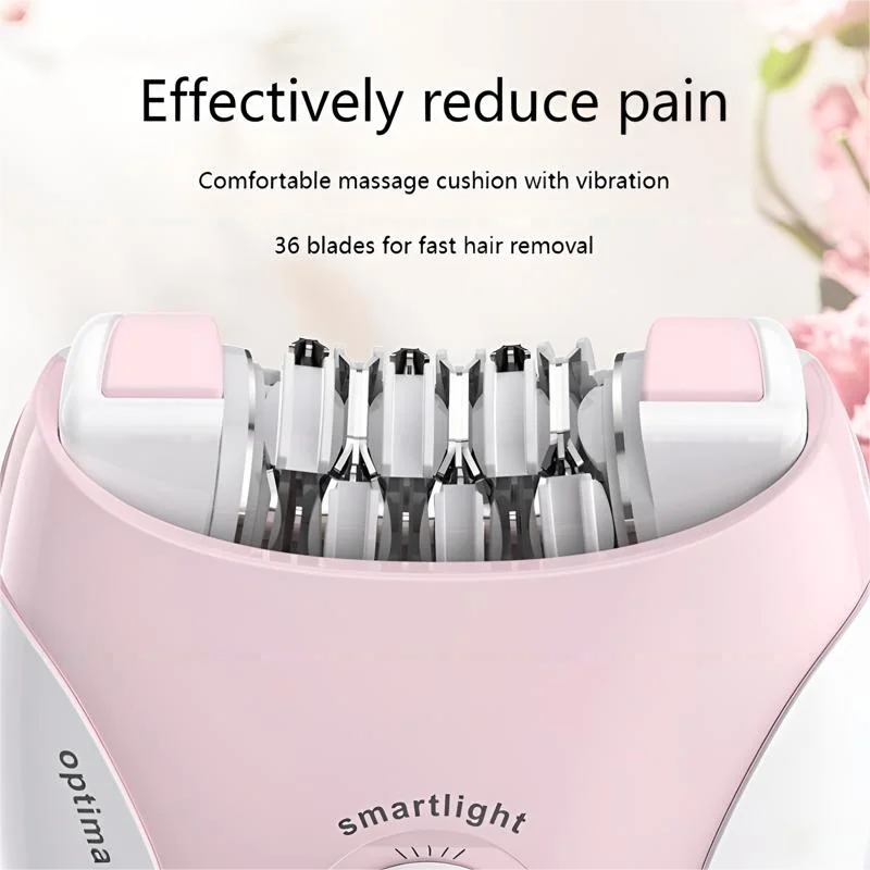 Rechargeable Electric Hair Remover for Women｜Dual-Speed Shaver｜Suitable for Face, Underarms, Legs & Bikini｜Portable Waterproof D