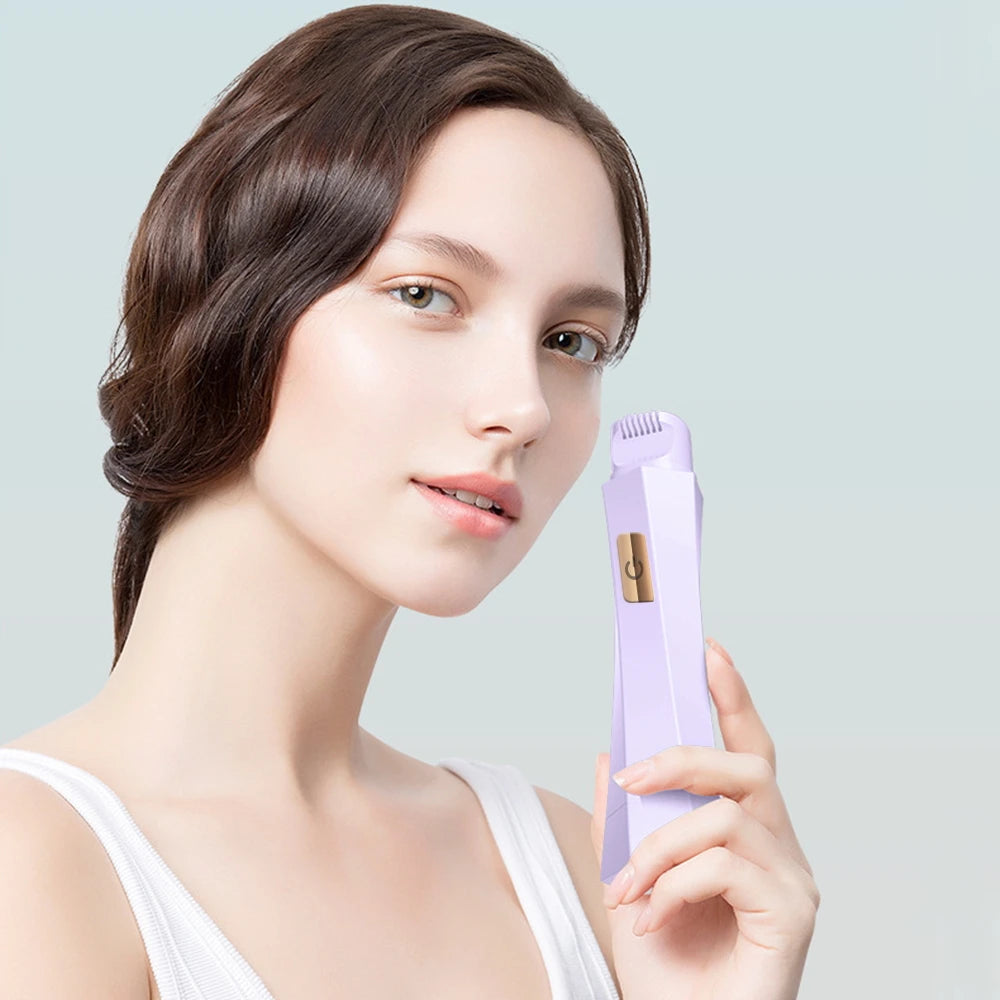 GREATWALL Dual Head Rechargeable Neutral Shaver - USB Charging, Suitable for Bikini, Armpit - Wet/Dry, Easy to Clean, Reusable