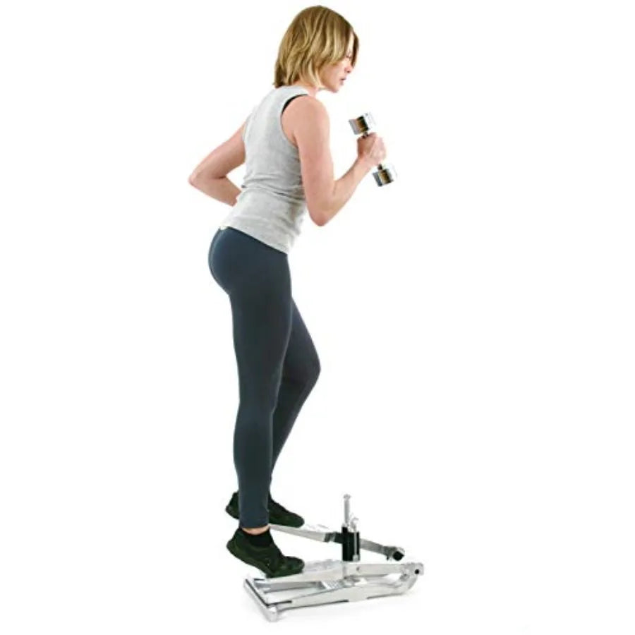 Commercial Mini Stairmaster in Black for Home Gym Use with Durable Steel Frame and Smooth Motion Mechanism