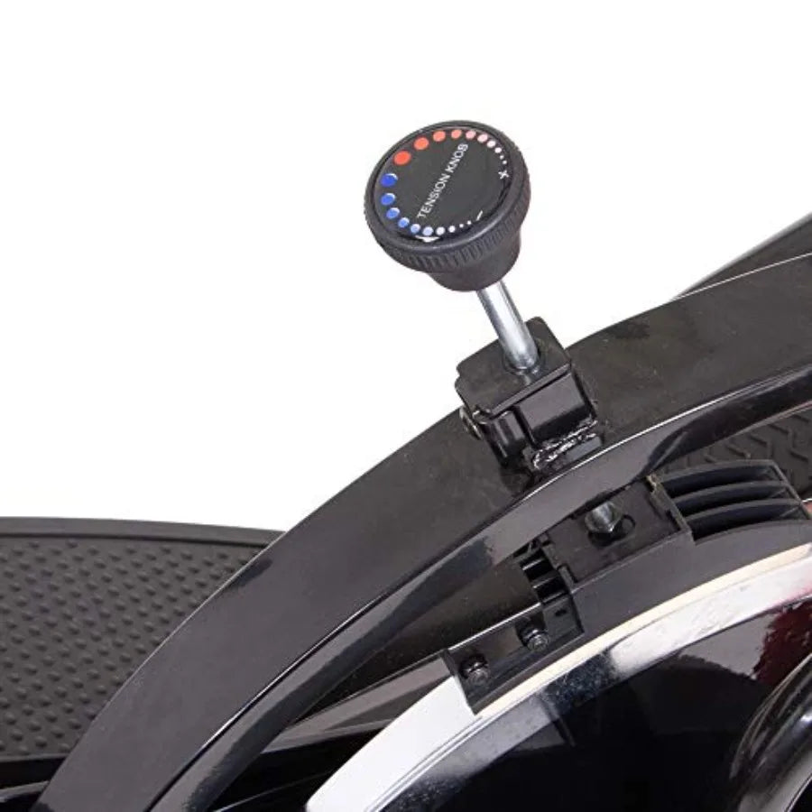 3 in 1 Exercise Machine with Seat Back Cushion Elliptical Upright Cycling and Reclined Bike Modes Digital Comp