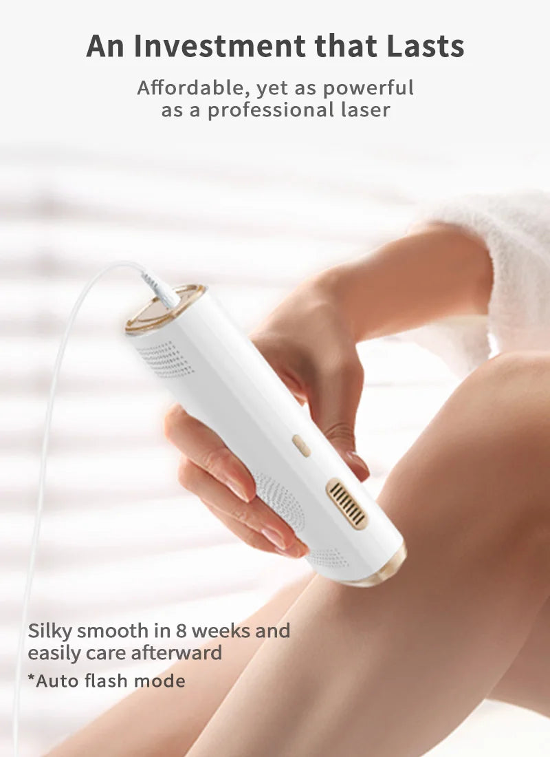 2026 IPL Pulsed Light Hair Removal Device with Cooling Function, 999,900 Flashes, 3-in-1 Laser Hair Removal Device [HR/SC/RA] for Women & Men, 9 Energy Levels for Underarms/Bikini Line/Body