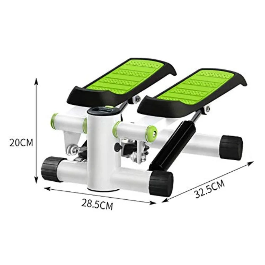 Mini Stepper Indoor Hydraulic Fitness Stair Machine Climbing Machine Mute Exercises Equipment with LCD Display for Home Install
