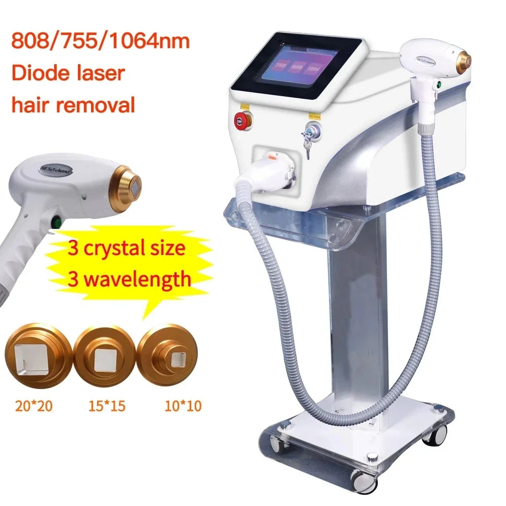 3500W Diode Laser Hair Removal Professional Machine esktop rejuvenation epilator for women Wavelengths