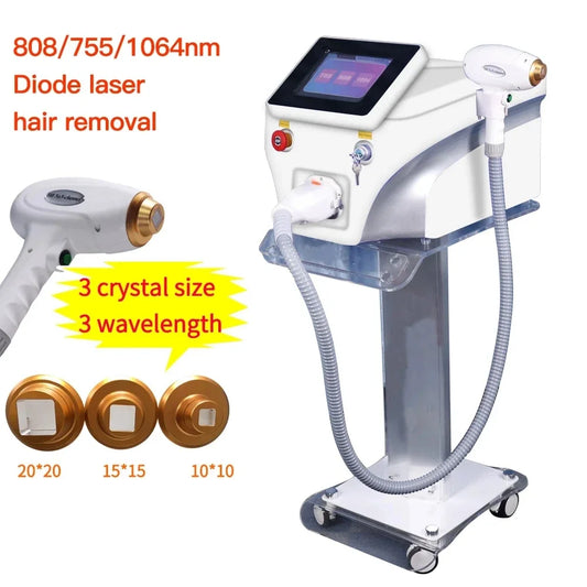 3500W Diode Laser Hair Removal Professional Machine esktop rejuvenation epilator for women Wavelengths