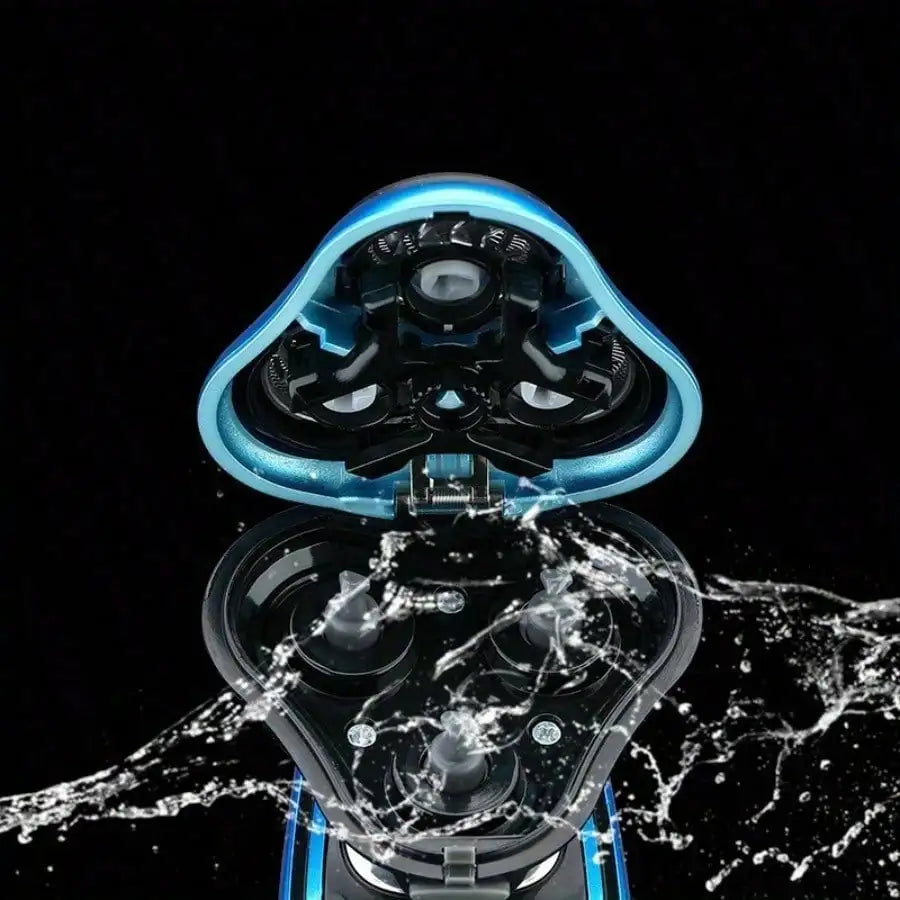 3-in-1 Men's Home Shaver and Grooming Kit—a rechargeable shaver featuring precision blades that are durable and easy to clean.